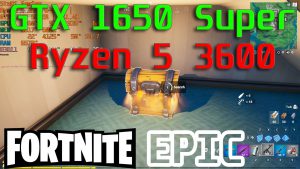 Fortnite: GTX 1650 Super & Ryzen 5 3600 Low/Competitive/Epic Settings Gameplay Test