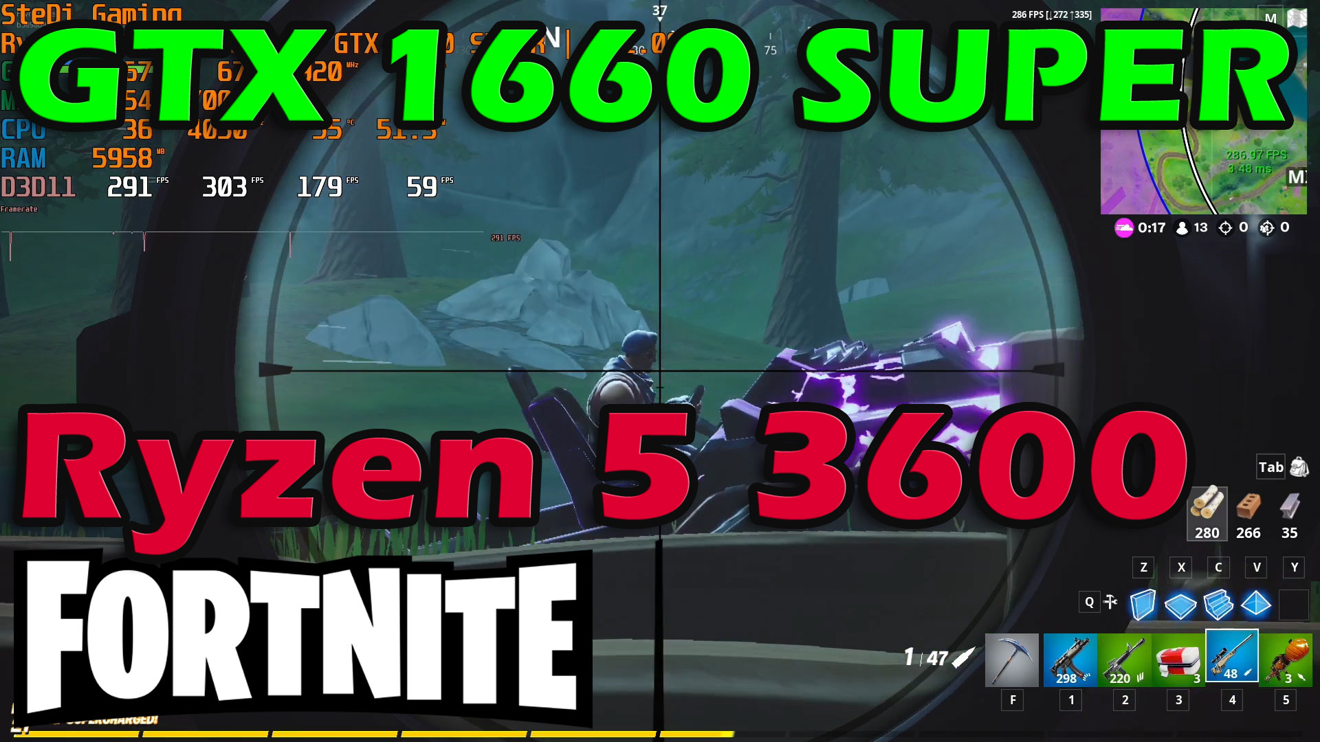 Fortnite gtx 2025 1660 super